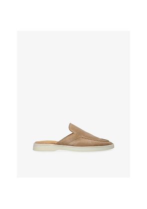 Womens Aurelien Yacht Suede Slippers