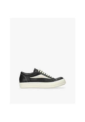 Mens Rick Owens Vintage Low Leather Trainers