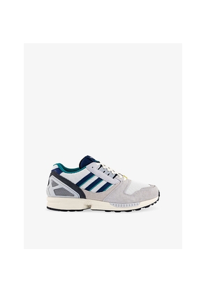 Mens Adidas Zx 8000 Mesh and Suede Trainers