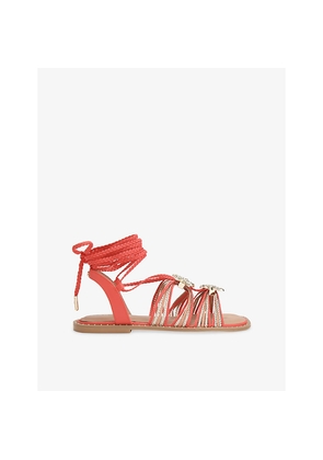 Womens Carvela Marina Faux-Leather Sandals