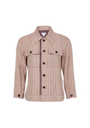 Checkered cotton shirt