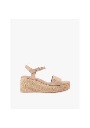 Womens Carvela Portofino Flatform Faux-Leather Sandals