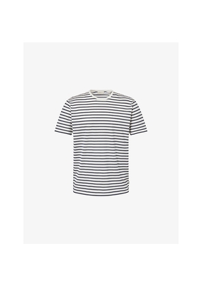 Mens Gant Regular-Fit Striped Cotton T-Shirt