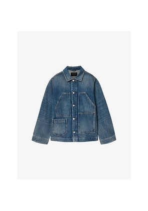Mens Allsaints Mukesh Relaxed-Fit Denim Jacket