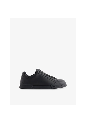 Mens Dolce & Gabbana Portofino 2.0 Clean Leather Low-Top Trainers