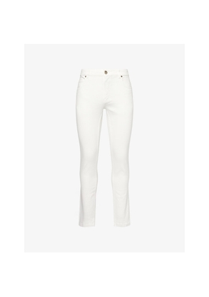 Mens Eleventy Iconic 5-Pocket Tapered-Leg Denim Jeans