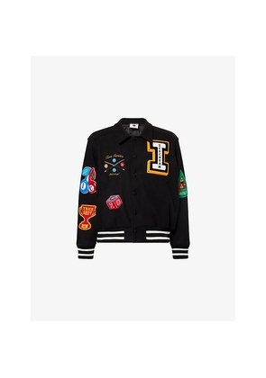 Mens Icecream Trick Shot Varsity Brushed Fleece Jacket