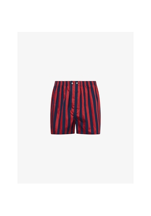 Mens Derek Rose Striped Regular-Fit Boxer Shorts