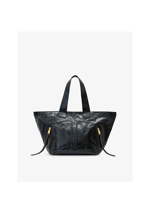 Womens Allsaints Jean Rey Leather Tote Bag