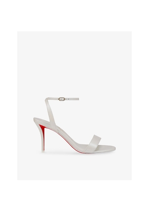 Womens Christian Louboutin Miss Z 80 Leather Heeled Sandals
