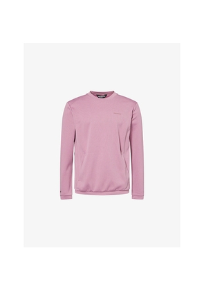 Mens Salomon Motomesh Embroidered-Logo Woven Sweatshirt