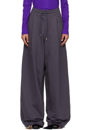 Dries Van Noten Gray Loose Sweatpants