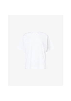 Womens Me And Em Oversized Round-Neck Cotton-Jersey T-Shirt