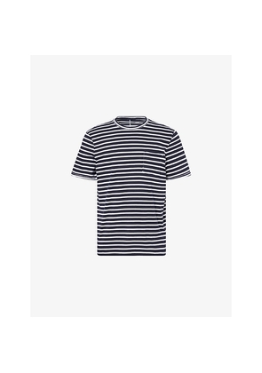 Mens Paige Ramirez Striped Cotton T-Shirt