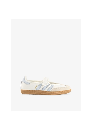 Womens Adidas Samba Jane Leather Trainers