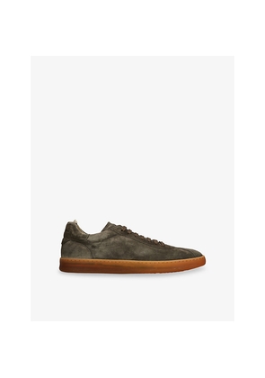 Mens Officine Creative Halo Suede Trainers