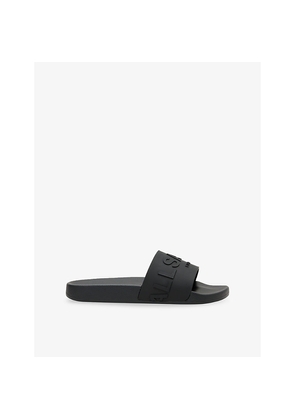 Womens Allsaints Biggy Rubber Slides