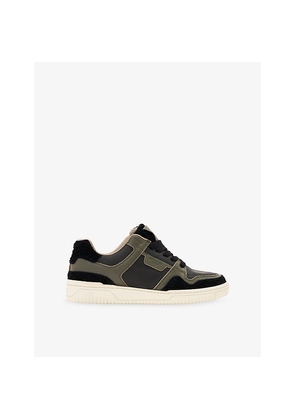 Mens Allsaints Regan Plus Leather Trainers