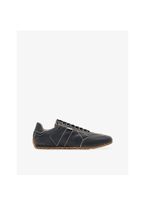Mens Allsaints Liam Leather Trainers