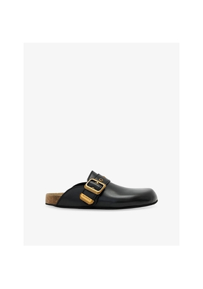 Womens Allsaints Staffa Leather Mules