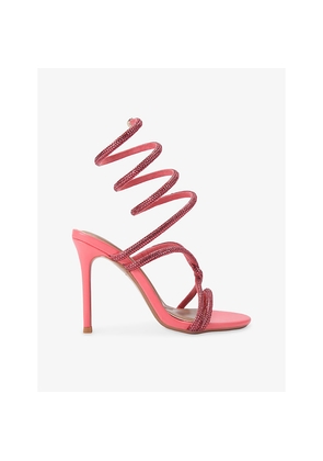 Womens KG Kurt Geiger Sloane Woven Heeled Sandals