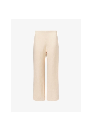 Womens Blaze Milano Morelia Cropped-Leg Woven Trousers