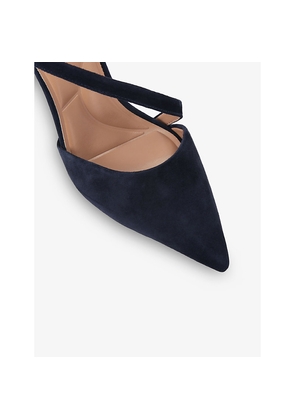 Womens Carvela Symmetry Faux-Leather Courts