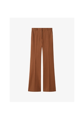 Womens Joseph Tafira Gabardine Stretch-Woven Trousers