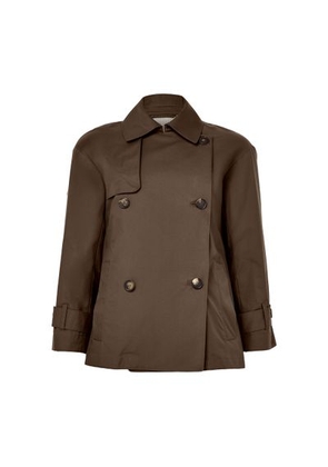 Short trench coat