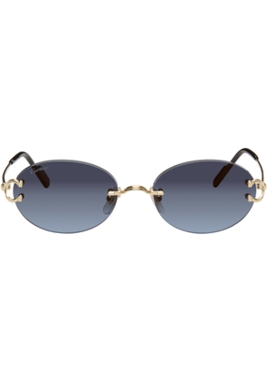 Cartier Gold C de Cartier Sunglasses