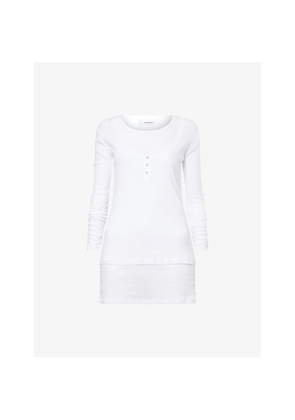 Womens Gimaguas Gemma Layered Cotton Mini Dress