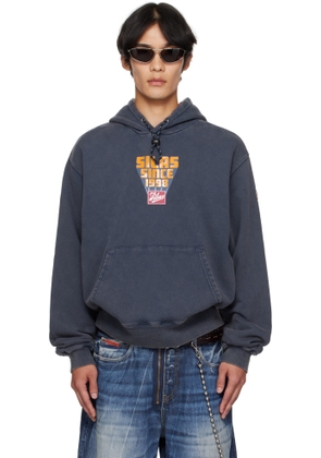Silas Navy 'Since 1998' Drawstring Sweat Hoodie