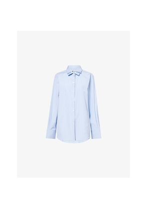 Womens Rohe Frames Rohe Double Collar Shirt