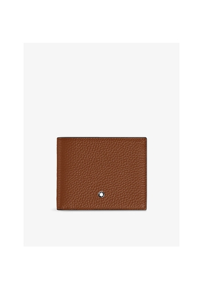 Mens Montblanc Grained 6Cc Leather Wallet