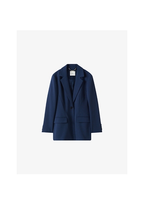 Womens Joseph Fallon Comfort Cady Stretch-Woven Jacket