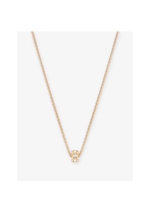 Piaget Possession 18ct Rose-Gold and 0.16ct Brilliant-Cut Diamond Pendant Necklace