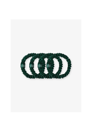 Womens Slip Skinny Pack Of Four Pure Silk Scrunchies