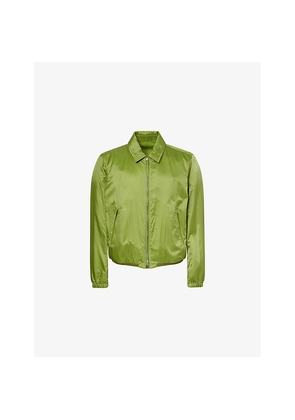 Mens Tom Ford Reversible Leather and Nylon Jacket