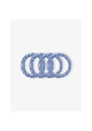 Womens Slip Skinny Pack Of Four Pure Silk Scrunchies