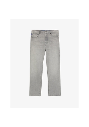 Mens Hugo Faded Baggy-Fit Jeans