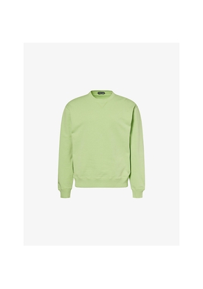 Mens Tom Ford Relaxed-Fit Crew-Neck Cotton Sweatshirt