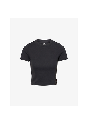 Womens Levis Essential Sporty Round-Neck Cotton-Jersey T-Shirt
