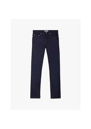 Mens Sandro Slim-Fit Tapered-Leg Denim Jeans
