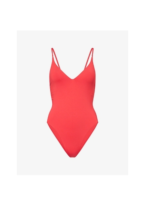 Womens Seafolly Collective V-Neck Swimsuit