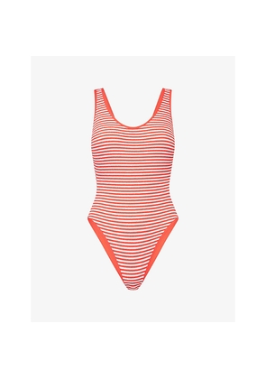 Womens Seafolly Clubhouse Retro Striped Swimsuit