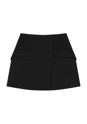 Tailored mini skirt