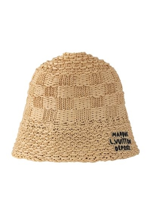 Damier Raffia Hat