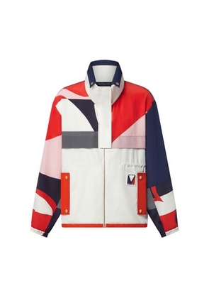 LV x AC Geometric Print Parka