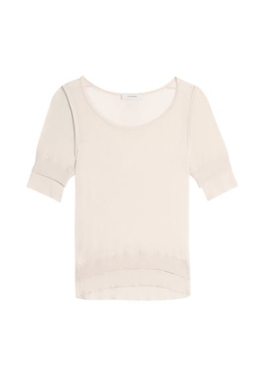 Seamless optical illusion top