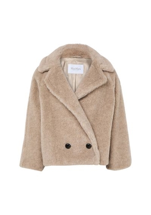 Teddy cropped coat